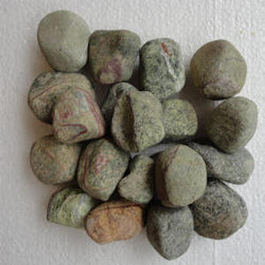 Rainforest Green Indian Pebble Exporter Rachana Stones