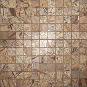 MARBLE-Rainforest-Brown-Mosaic-Antique-Polished-Mosaic Stone Supplier rachana Stones India