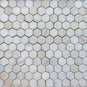 MARBLE-White-Hexagon-Polished-Honeycomb-Pattern-Mosaic Supplier Rachana Stones India