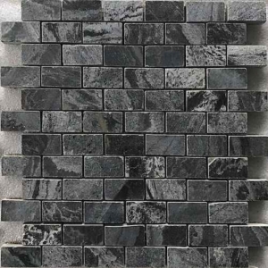 SILVER GREY TUMBLED 35X35MM MOSAIC SUPPLIER RACHANA STONES INDIA