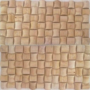 TEAK MOSAIC PATTERN TILES SUPPLIER RACHANA STONES INDIA